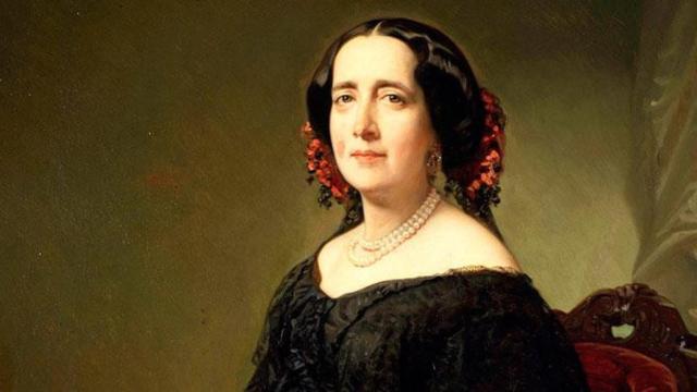La escritora Gertrudis Gómez de Avellaneda