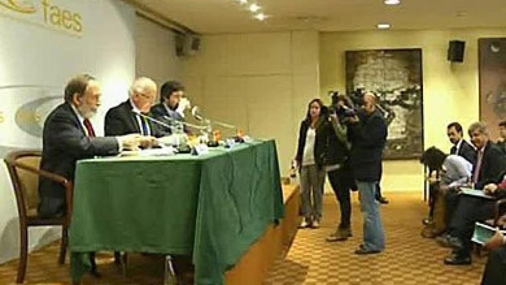 Francesc Granell, Javier Zarzalejos y Miguel Ángel Quintanilla