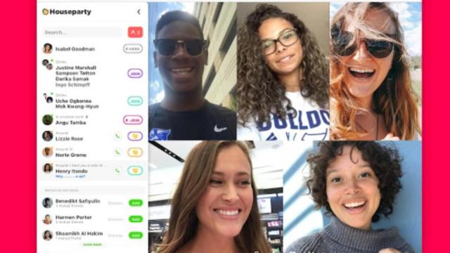 La app de videollamadas Houseparty