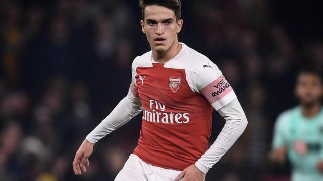 Una foto de Denis Suárez durante un partido con el Arsenal / Instagram
