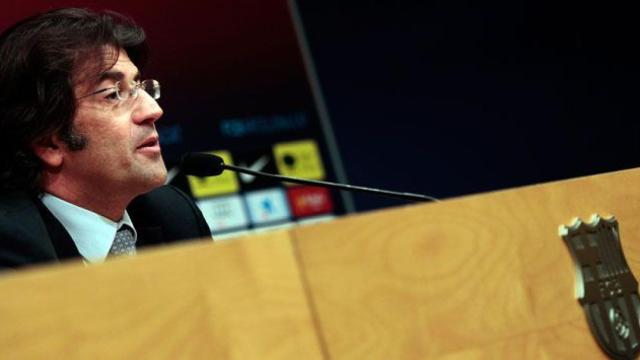 Toni Freixa, durante su etapa de directivo del FC Barcelona / EFE