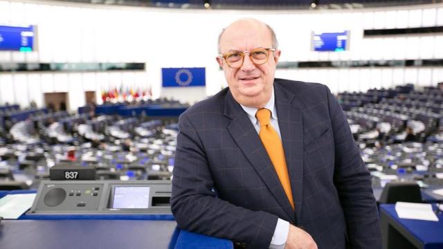 Santiago Fisas en el Parlamento Europeo