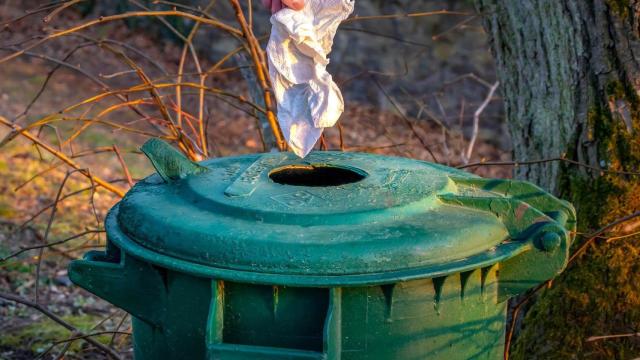 Un cubo de basura como el que usó Michelle Haney / PIXABAY