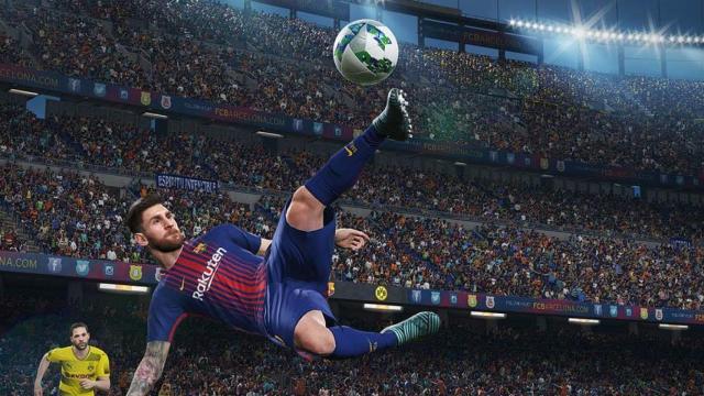 Messi en PES 2018 / KONAMI