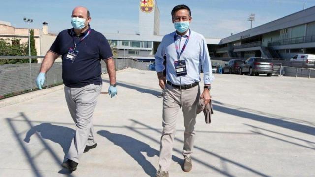 Bartomeu y Grau, los responsables de gestionar la operación Neymar / FCB