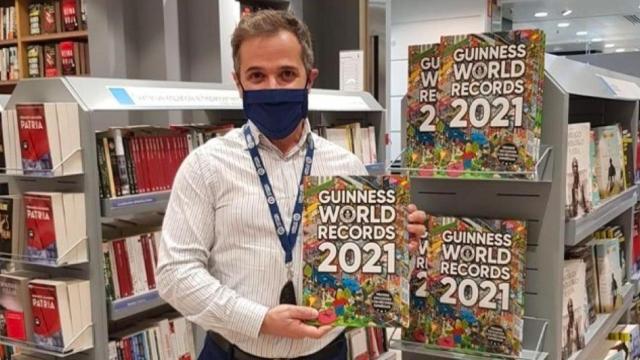 Francisco Javier Barrera, editor del libro Guinness / GOOGLE