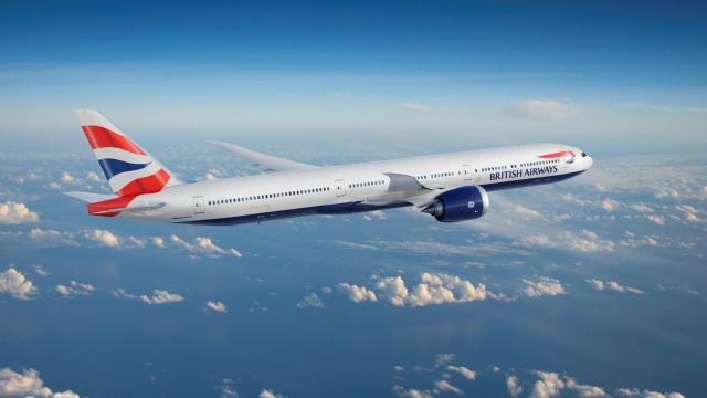 Un avión de British Airways, aerolínea que pertenece al grupo IAG, en una imagen de archivo / IAG