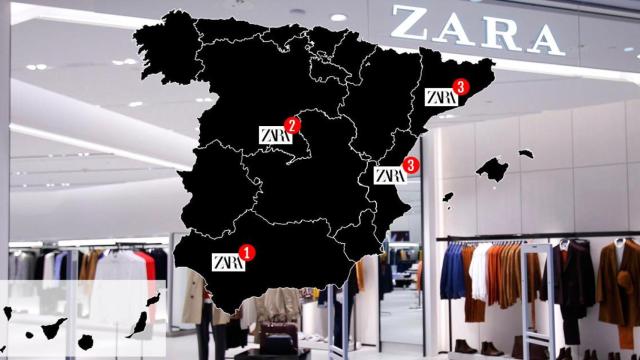 Tiendas de Zara abiertas en fase de desescalada en España / CG