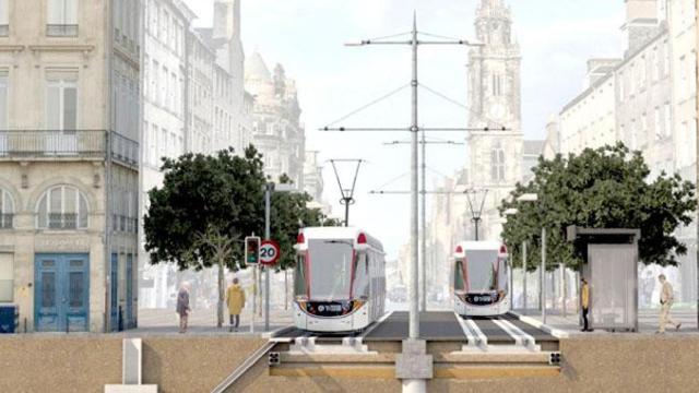 Así será la prolongación del metro de Edimburgo que construirá Sacyr junto a la irlandesa Farras / SACYR