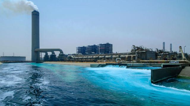 Una de las desalinizadores de la compañía saudí / ACWA Power