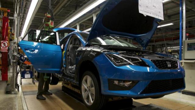 Producción en la fábrica de Seat de Martorell / SEAT