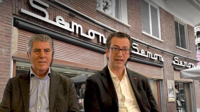 Los hermanos Paulino (i) y Pedro (d) Robles, los propietarios de Semon / FOTOMONTAJE DE CG