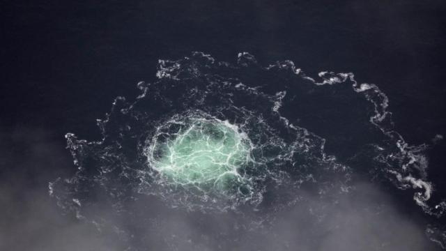 Fuga en el gasoducto ruso Nord Stream en Suecia. Gasoductos / EFE