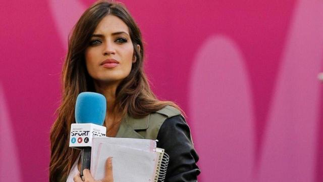 La periodista Sara Carbonero, pareja de Iker Casillas.