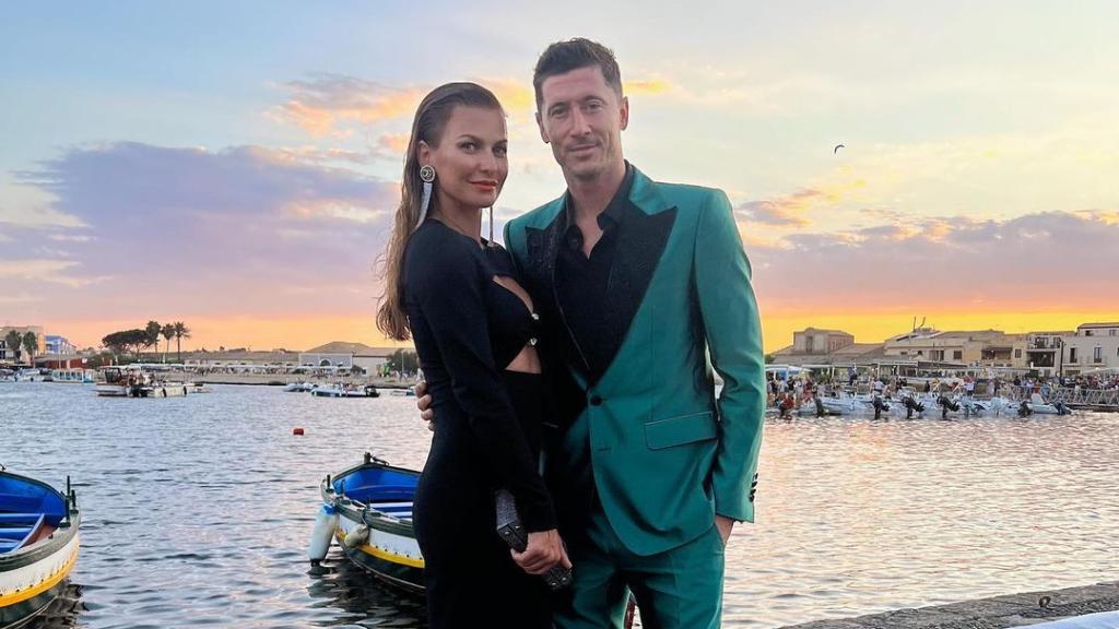 Robert Lewandowski y Anna Lewandowska de vacaciones / REDES