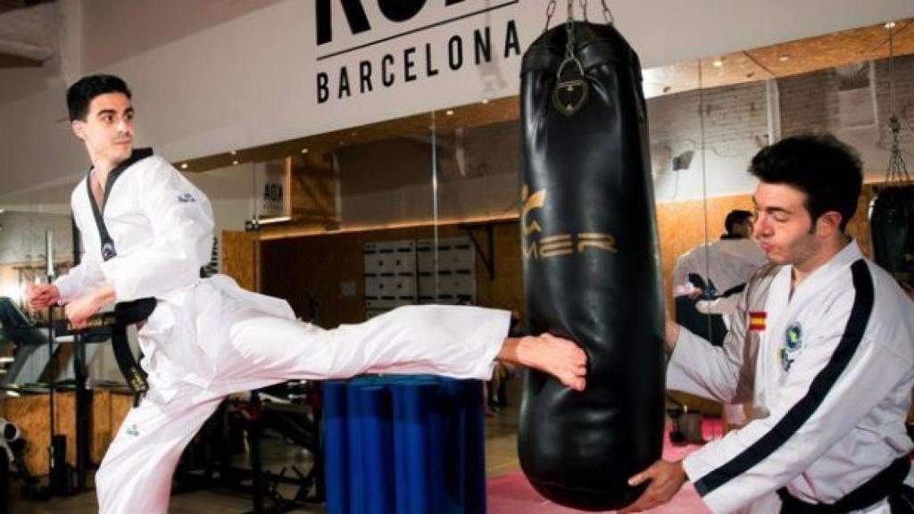 Joel González entrenant en una imatge d'arxiu