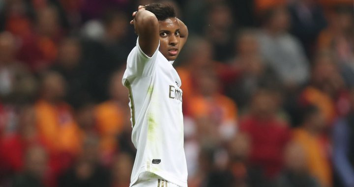 Rodrygo en el choque contra el Galatasaray / EFE