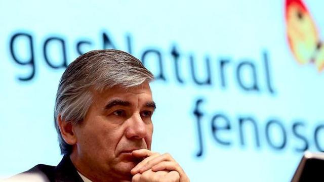 Francisco Reynés, presidente ejecutivo de Gas Natural Fenosa, en la presentación de los resultados anuales de la cotizada en febrero / EFE