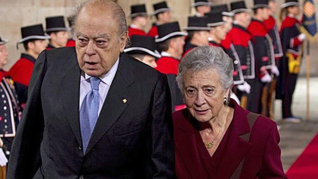 Jordi Pujol y Marta Ferrsola