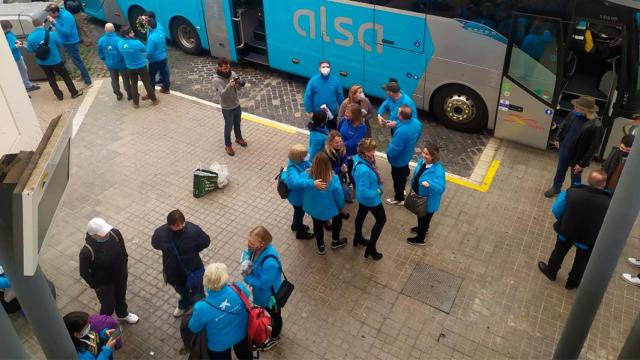 Voluntarios de Caixabank para la guerra de Ucrania / CAIXABANK