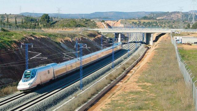 Imagen de archivo de un tramo de un proyecto ferroviario desarrollado por AudingIntraesa / CG