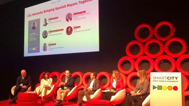 Imagen del Expo World Congress, celebrado en Barcelona, donde hubo un espacio para las 'smart cities' / EP