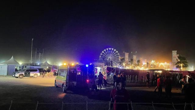 Los servicios de emergencia en el Medusa Festival EP