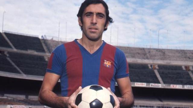 Una imagen de archivo de Juan Manuel Asensi en su etapa en el Barça / FCB