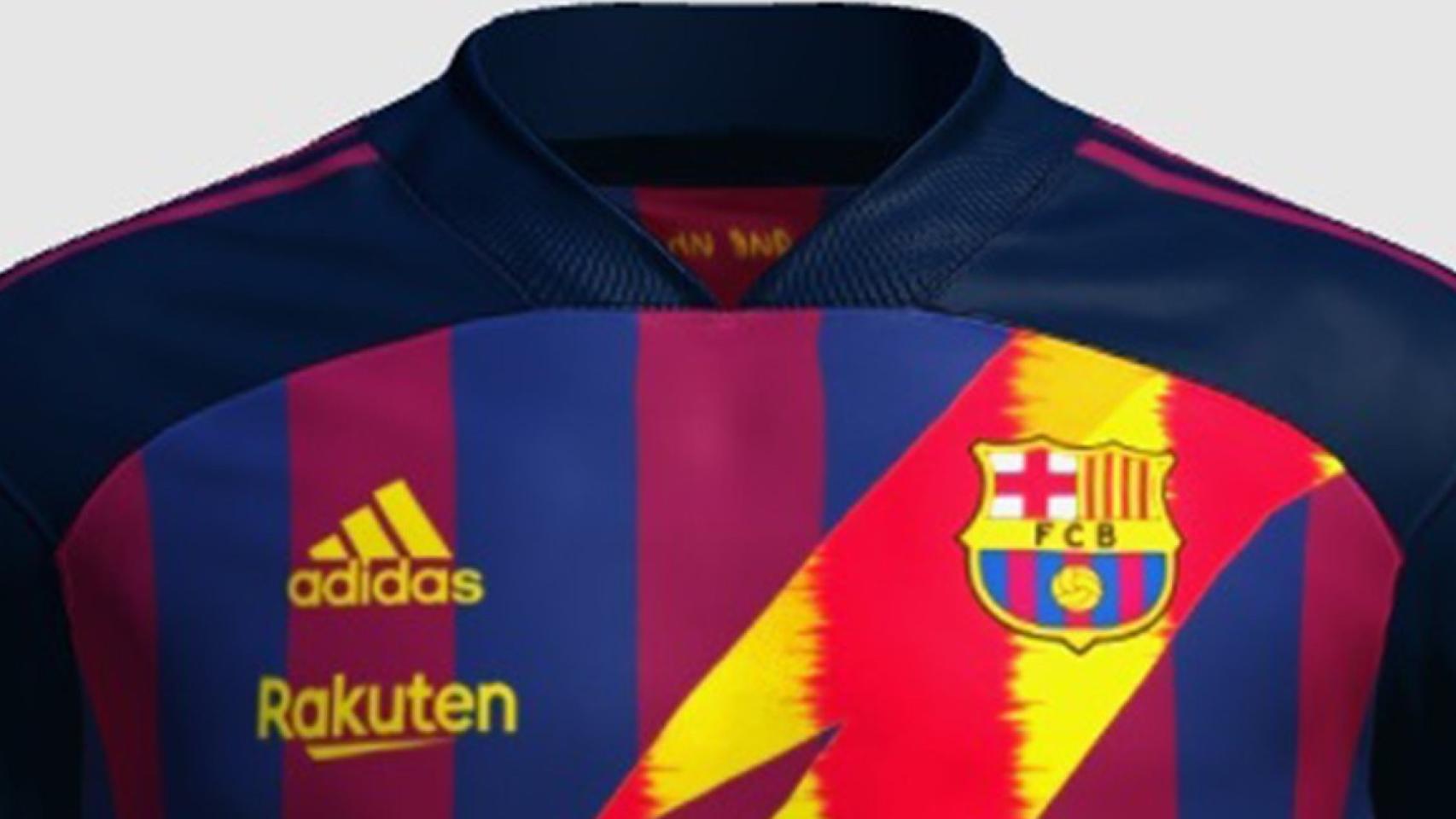 Camiseta del Barça con Adidas / REDES