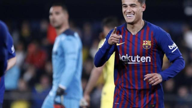Una foto de Philippe Coutinho durante un partido el Barça / FCB