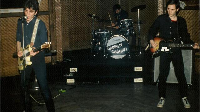 Gabinete Caligari, en 1981, una de las bandas representativas de la Movida / EFE