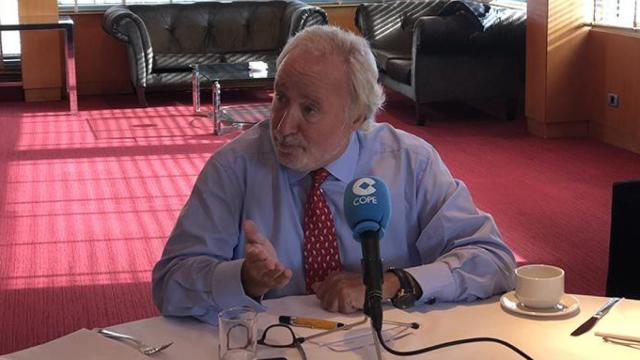 El presidente de Lliures Antoni Fernández Teixidó en una entrevista en COPE / CG