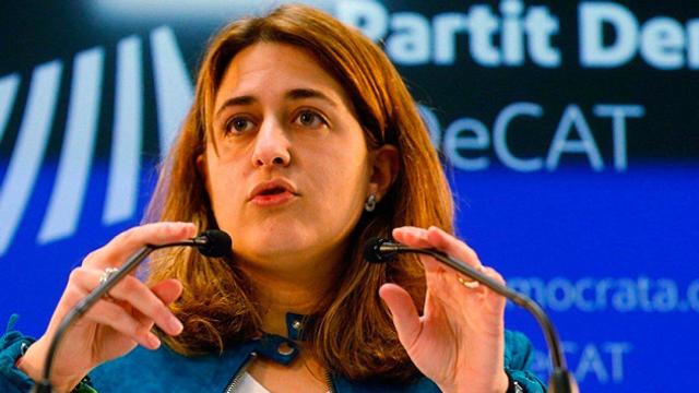 Marta Pascal, coordinadora general del PDeCAT, en una comparecencia anterior / EFE