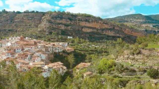 Imagen de una de las zonas del área del Maestrazgo-Els Ports, el parque de la 'Corona de Aragón'