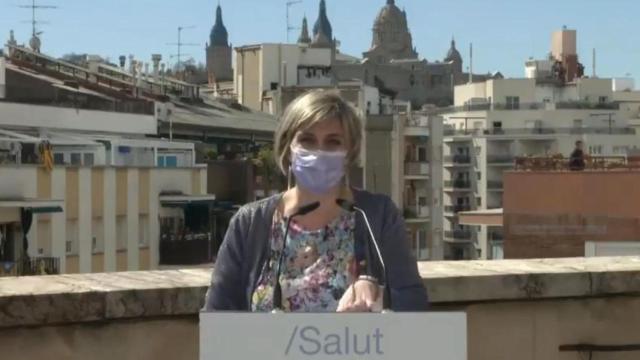 La consejera Alba Vergés este miércoles en Barcelona / EP