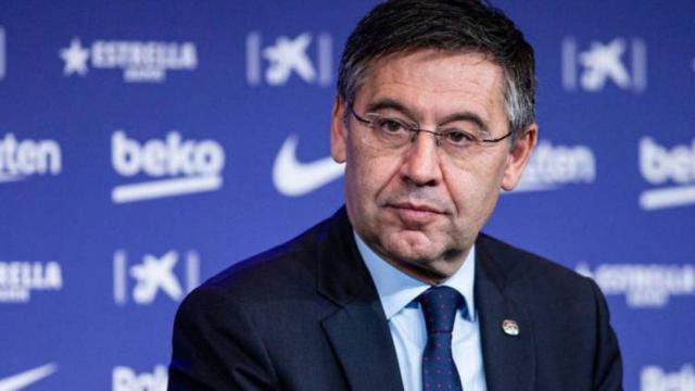 Josep Maria Bartomeu en un acto del Barcelona