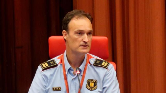 Eduard Sallent, comisario jefe de los Mossos d'Esquadra / PARLAMENT DE CATALUÑA
