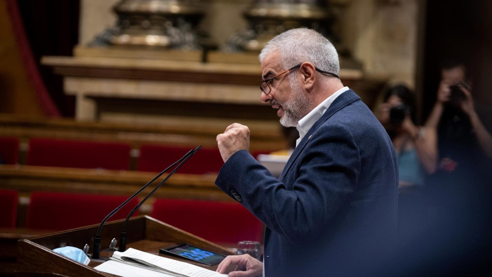 El presidente de Ciudadanos en Cataluña, Carlos Carrizosa / EP