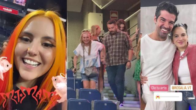 Famosos que han ido al concierto de Rosalía en Madrid / REDES