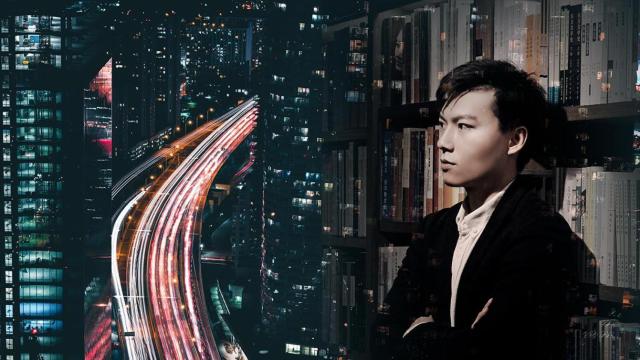 Chen Qiufan, autor chino de libros de ciencia ficción / FOTOMONTAJE CG