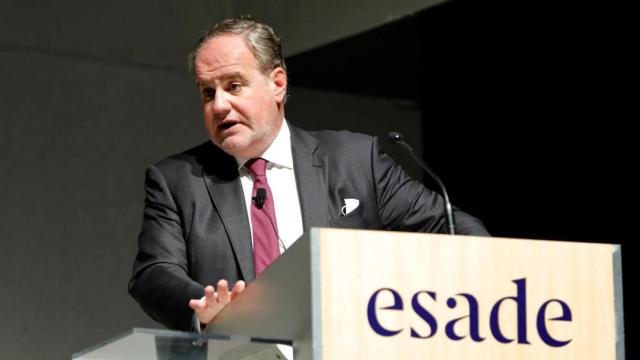 Demetrio Carceller este viernes en su conferencia en Matins Esade / DAMM