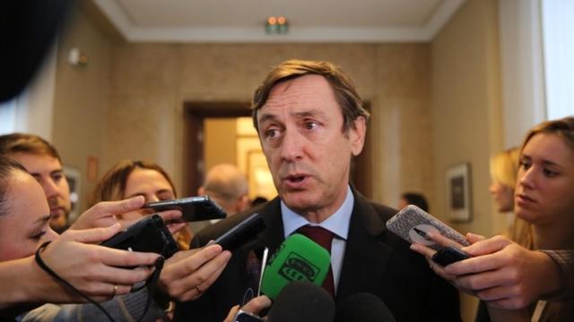 El portavoz parlamentario del Grupo Popular en el Congreso, Rafael Hernando