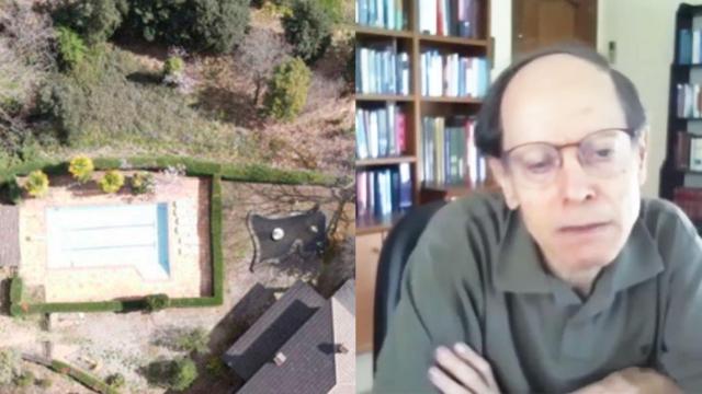 La casa donde habrían estado encerrados los niños y el pastor evangélico Pablo Martínez / CG