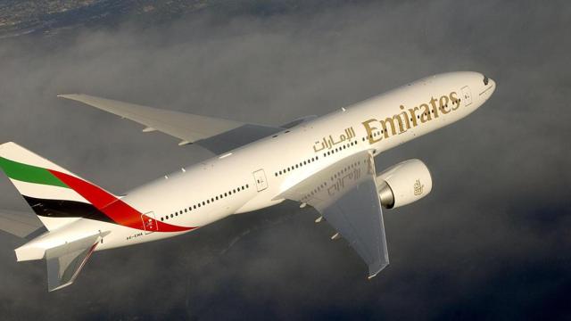 Una aeronave operada por Emirates / EMIRATES