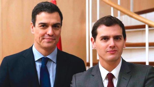 Pedro Sánchez y Albert Rivera en una imagen de archivo / EFE