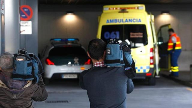 Zona de urgencias del Complejo Hospitalario Universitario de A Coruña, donde ha sido trasladada Rosario Porto, madre de Asunta Basterra, tras ingerir pastillas en la prisión de Teixeiro donde cumple condena / EFE