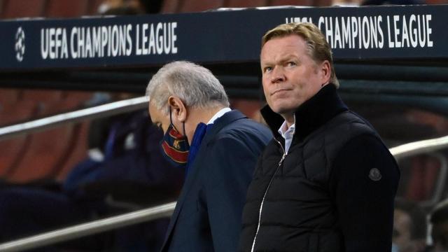 Ronald Koeman, preocupado en el choque ante el Dinamo | EFE