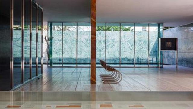 Pabellón Mies van der Rohe, sede en Barcelona de la Bienal Española de Arquitectura y Urbanismo / EP
