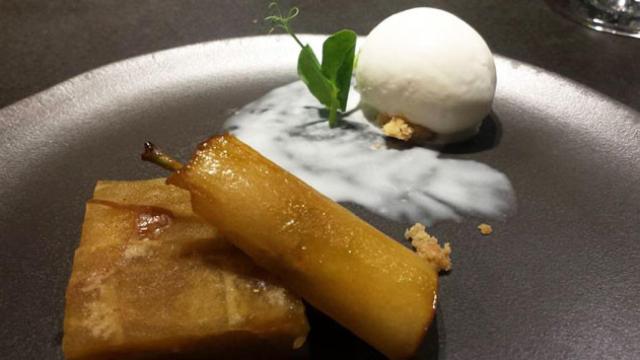 Una de las creaciones para el postre de Céleri, en Barcelona / CG