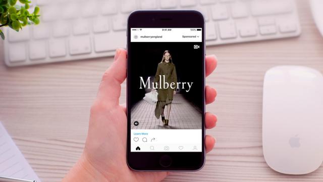 Escena de un vídeo de Mulberry hecho por The Motion